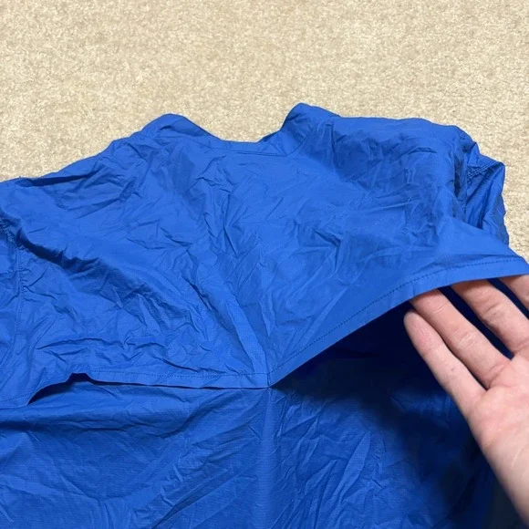 Ultimate Direction Jacket Mens XL Blue Running Softshell Lightweight Nylon Gorp